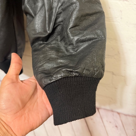 80’s Vintage Gino Di Giorgio Leather Biker Jacket - Picture 3 of 14